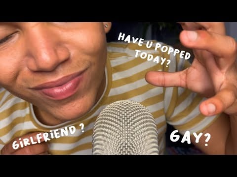 ASMR | Answering your questions Q&A + Mouth Sounds, Soft Spoking