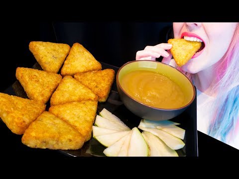 ASMR: Crunchy Swiss Potato Rösti w/ Apple Sauce | Fried Hash Browns ~ Relaxing [No Talking|V] 😻