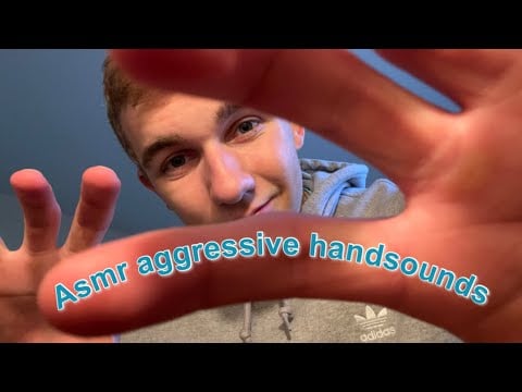 Asmr aggressive handsounds lofi asmr handsounds