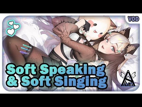 【ASMR / 3DIO】Soft Speaking & Soft Singing~ ♡