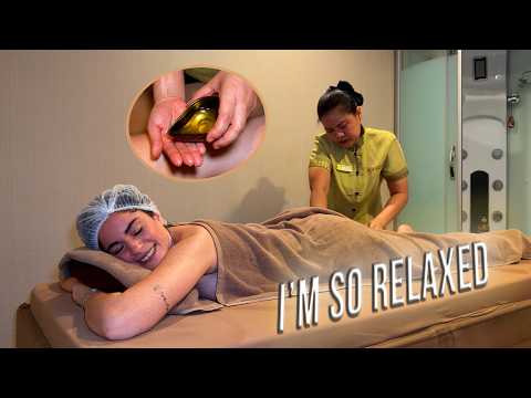 ASMR: 1 Hour of Pure Luxury: Real Gold Hot Oil Massage in Thailand 🇹🇭