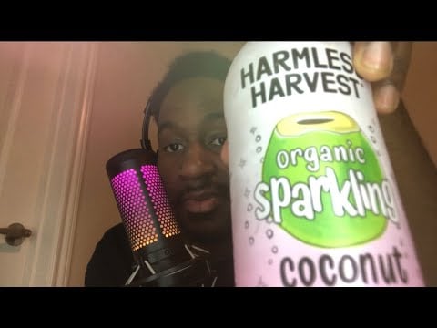 ASMR SPARKLING COCONUT WATER Review