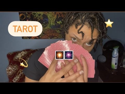 ASMR - *Fake* Tarot Reading (Jess)