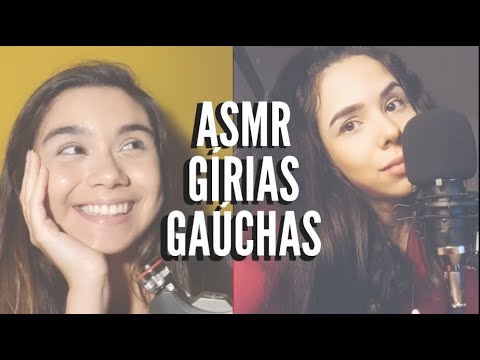 ASMR: RELAXANDO VOCÊ COM GÍRIAS GAÚCHAS - Collab com ASMR da Brubs  [Whispering Brazilian Slangs]