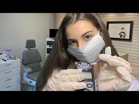 ASMR ROLEPLAY LIMPEZA DE OUVIDO👂