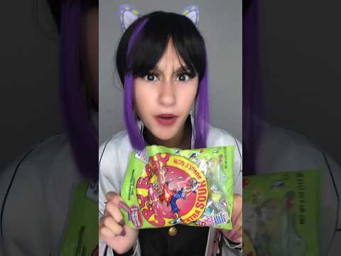 ASMR|Trying SOUR bubblegum! P3#asmr #asmrcommunity #asmrsounds #asmrtriggers #asmreating #cosplayer