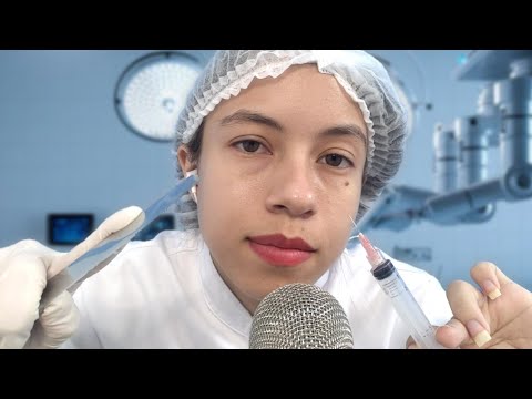 ASMR ROLEPLAY CIRURGIA NO SEU OLHO *BLEFAROPLASTIA*