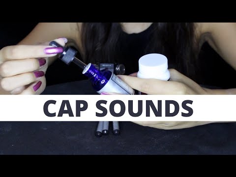 ASMR CAP SOUNDS | SONS DE TAMPINHAS - SUPER RELAXANTE (NO TALKING)