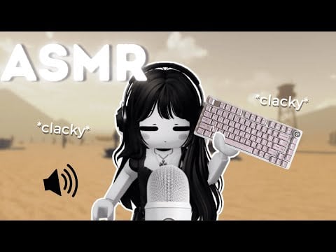 Roblox EVADE with *CLACKY* Keyboard