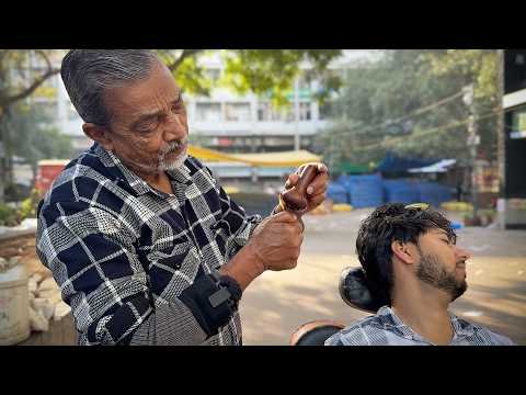 ASMR Barber Waris - His First 🔥 EXTREAM RELAXING Thai TOK-SEN🔨 Head Massage For Instant Sleep