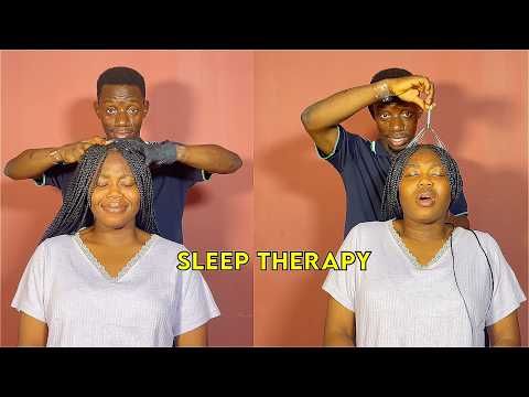 Asmr full Head Scalp Scratch Massage, Neck & Shoulder Massage for Sleep & Relaxation