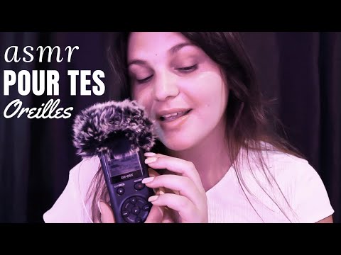 ASMR FRANÇAIS ☽ ASMR INTENSE avec mon TASCAM 😴  (multi-déclencheurs)