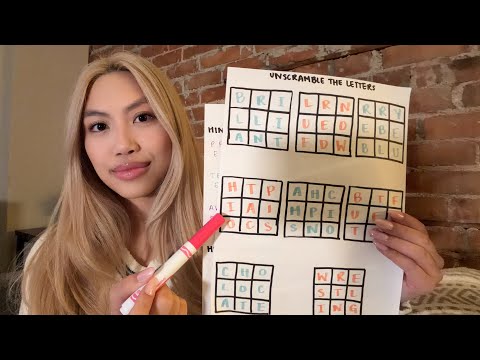 LOFI ASMR Testing your IQ (soft spoken) 