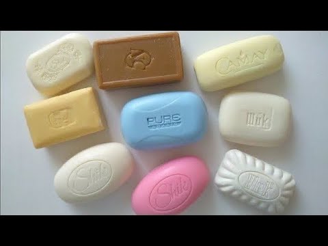 Dry Soap carving ASMR\ relaxing sounds\ No talking. Satisfying ASMR video\ Cutting soap