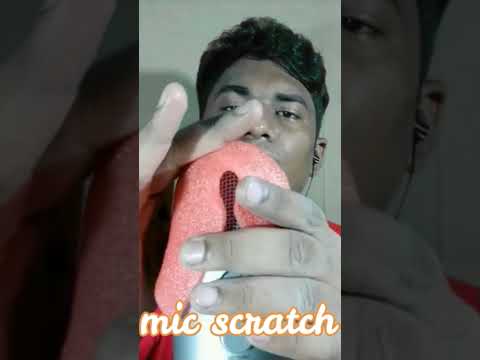 asmr satisfying mic scratching sounds #asmr #satisfying #micscratching