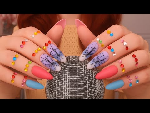 ASMR to Melt Your Stress Away 💆‍♀️ No Talking, Only Pure Sounds - Mic Scratching, Tapping & more