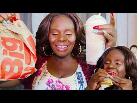 B1g Mac ASMR Eating Sounds SHAKE/FRIES/RAMBLE