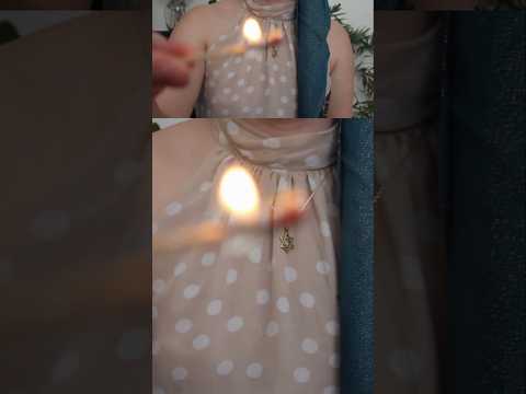 lighting matches before Yom Kippur #yomkippur #judaism #jewish #asmr #matches