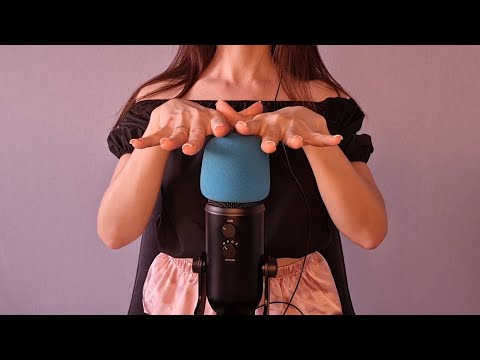 ASMR Fast & Aggressive Mic Massage,  Mic Scratching with Mic Cover