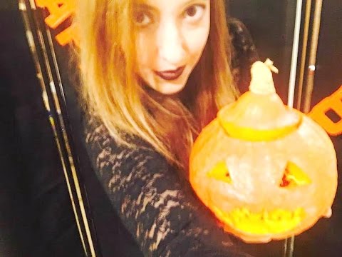 👻ASMR Español🎃 TALLANDO UNA CALABAZA DE HALLOWEEN🎃 La leyenda de Jack O'lantern💀