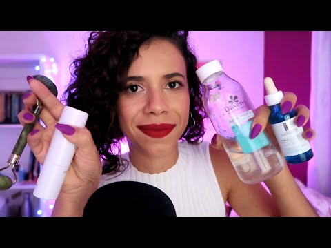 ASMR | AMIGA FAZENDO SUA LIMPEZA DE PELE