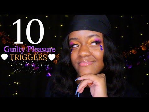 ASMR | TOP 10 GUILTY PLEASURE TRIGGERS FOR TINGLES 💜🤫👀