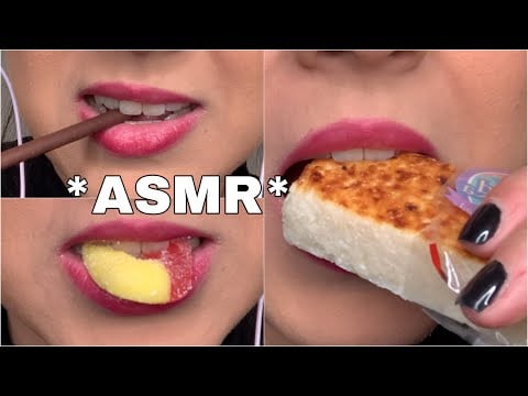 ASMR SNACKS (No Talking) / ASMR comiendo DULCES (Sin Hablar)