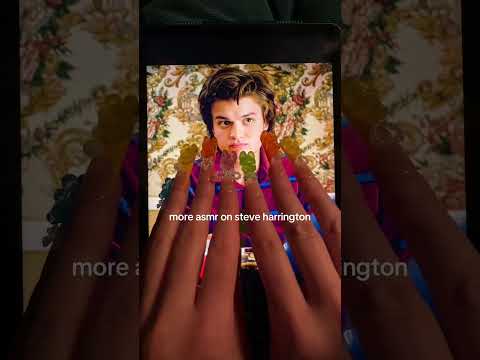 more asmr on steve harrington #strangerthings #asmr