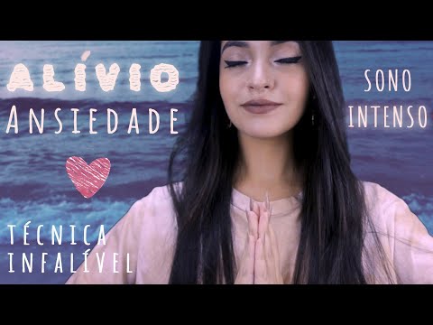 ASMR IMPERDÍVEL PRA ANSIEDADE: DURMA em 15 MINUTOS 🌙 Técnica de Relaxamento Intenso | ASMR BR