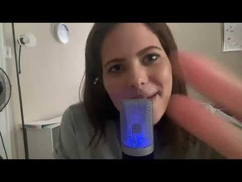 ASMR Inaudible/Unintelligable Whispering With Hand Movements!