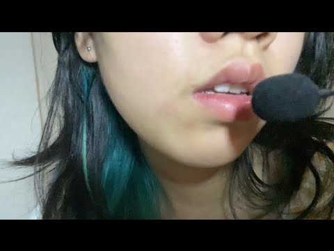 ASMR mouth sounds