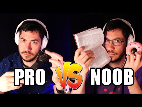 PRO ASMR VS NOOB ASMR (la revanche)