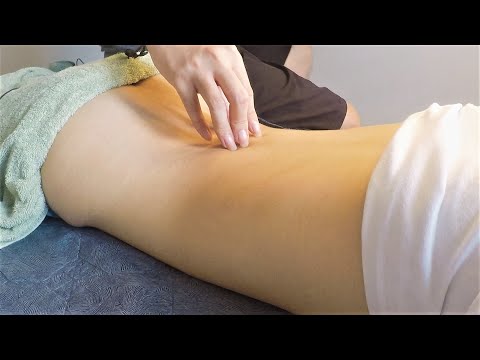 Lower Back Tracing & Scratching with Long Nails