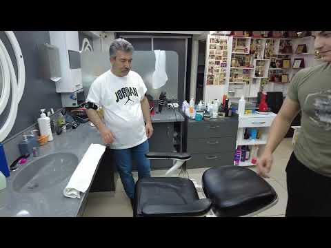 Asmr Relaxing Chair Massage with Munur Onkan. Hot Oil Massage for Sleeping.