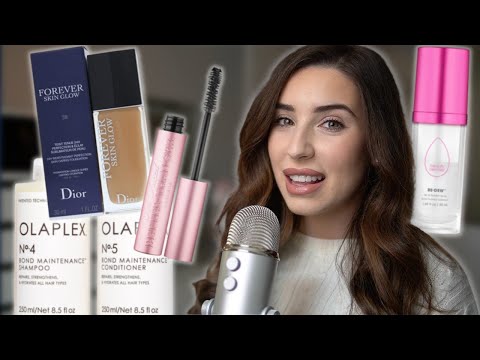 ASMR Whispered Makeup Haul & Tapping💄💋