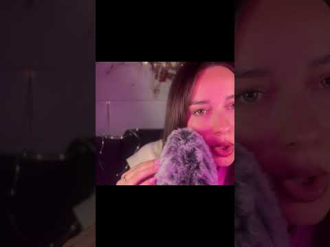 Fluffy Mic Sounds #asmr #fluffymic #asmrmouthsounds