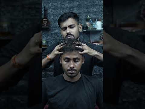 Say Goodbye to Tension: ASMR Deep Tissue Head Massage for Headache Relief #shorts
