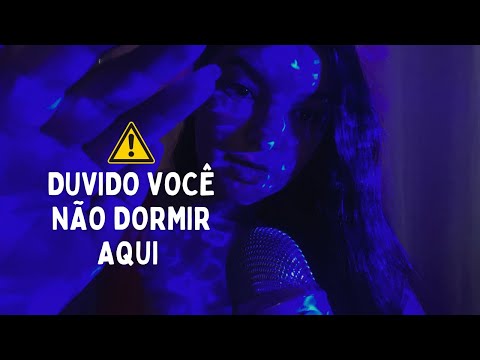 ASMR: SCRATCHING NA ROUPA, CORPO E MICROFONE (ESCURO PARA DORMIR MUITO RÁPIDO)