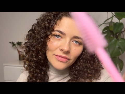 ASMR Personal Attention Facial Treatment for Sleep | Cleansing, Mask, Dermaplaning, Brow Brushing 