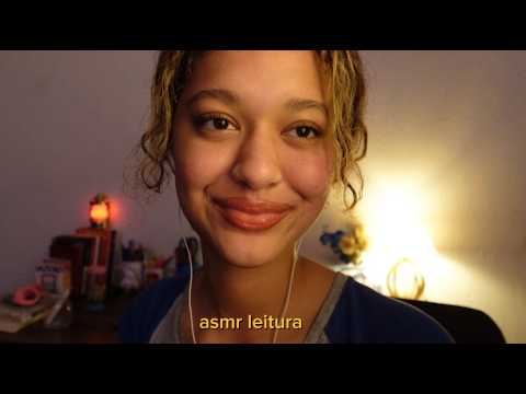 ASMR Lendo Meu Romance Favorito para você dormir (voz suave, leitura)
