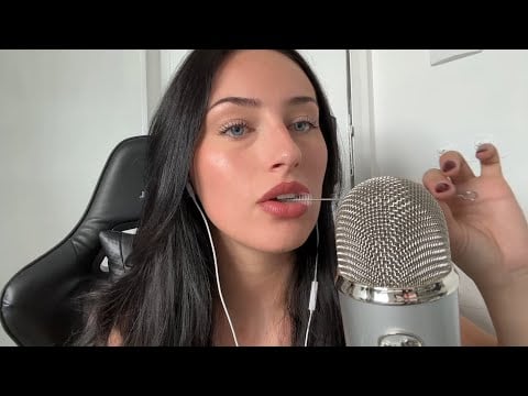 ASMR Spoolie Mouth Sounds 💋 | Chewing, Biting, Wet Triggers (No Talking)
