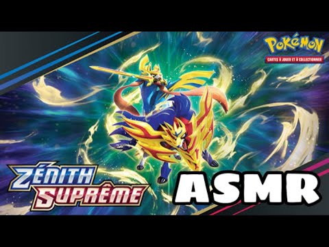 ASMR FRANÇAIS OUVERTURE POKEMON ZÉNITH SUPRÊME (coffret regieleki)