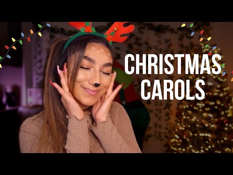 ASMR | Softly Singing Christmas Songs🎄