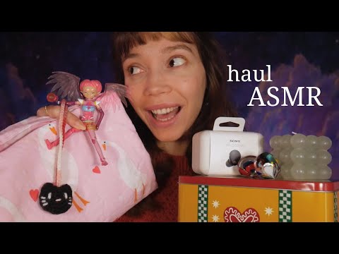 Haul ASMR avec mes supers cadeaux de Noël 🎁