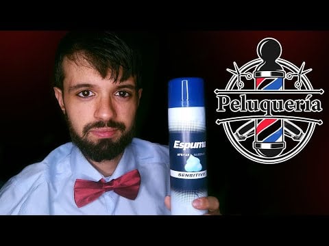 Corte de pelo (Barbero cotilla) | Roleplay ASMR español, la barberia, peluqueria