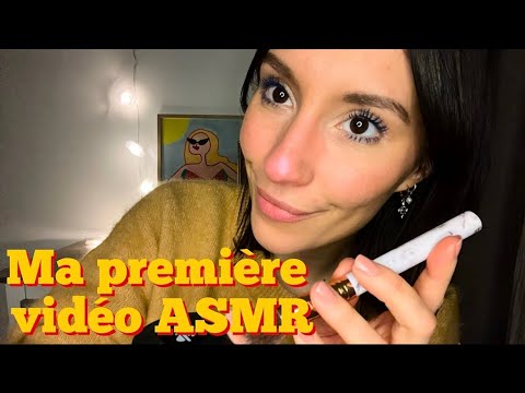 ASMR FR 🩵Ma première vidéo