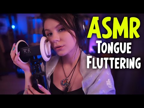 ASMR Tongue Fluttering and Mouth Sounds 💎 No Talking