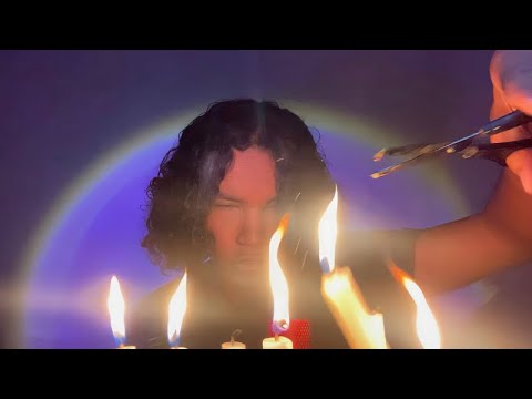 seu CABELO é FOGO ! [ASMR] cabelereiro roleplay 💈 (quase qu3imei minha casa)