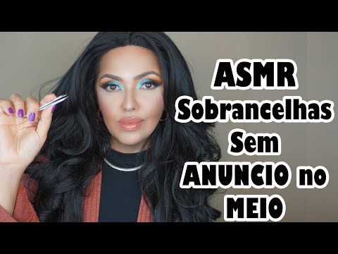 ASMR Amiga faz sua Sobrancelha #vozsuave #asmrbrasil