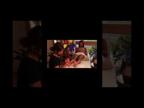 Asian babe being the tickler p2
